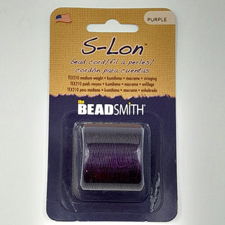 S-Lon Nylon Cord 0.5mm Purple 70m Reel