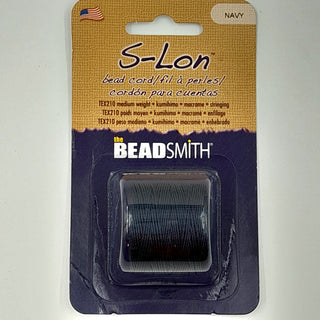 S-Lon Nylon Cord 0.5mm Navy Blue 70m Reel