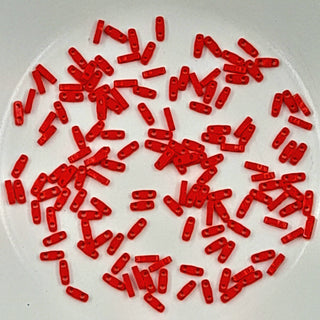 Miyuki Quarter Tila Beads Opaque Red 3gm Bag