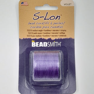 S-Lon Nylon Cord 0.5mm Violet 70m Reel