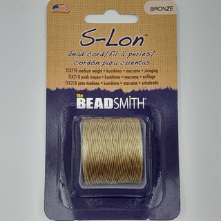 S-Lon Nylon Cord 0.5mm Bronze 70m Reel