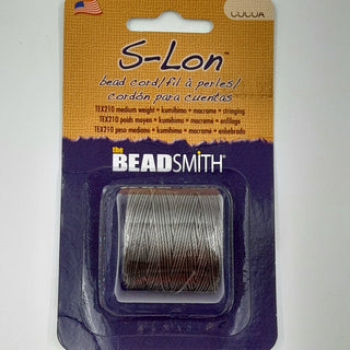 S-Lon Nylon Cord 0.5mm Cocoa 70m Reel