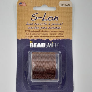 S-Lon Nylon Cord 0.5mm Brown 70m Reel