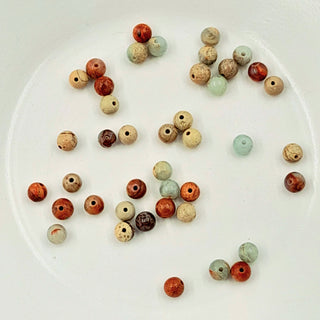 Aqua Jasper 4mm Round 20 Pack