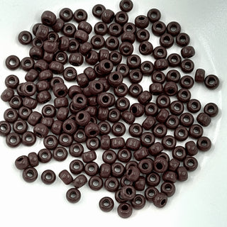 Miyuki Seed Beads Size 6 Opaque Chocolate 7.5gm Bag