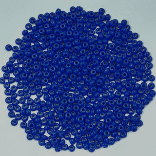 Japanese Seed Beads Size 8 Royal Blue 7.5gm Bag