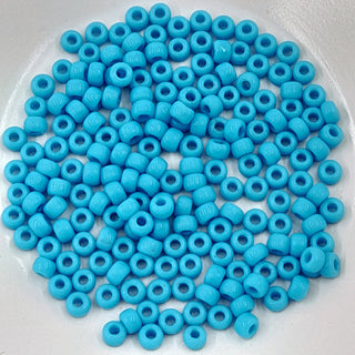 Miyuki Seed Beads Size 6 Opaque Turquoise Blue 7.5gm Bag