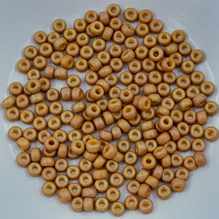 Miyuki Seed Beads Size 6 Opaque Glazed Pistachio AB 7.5gm Bag