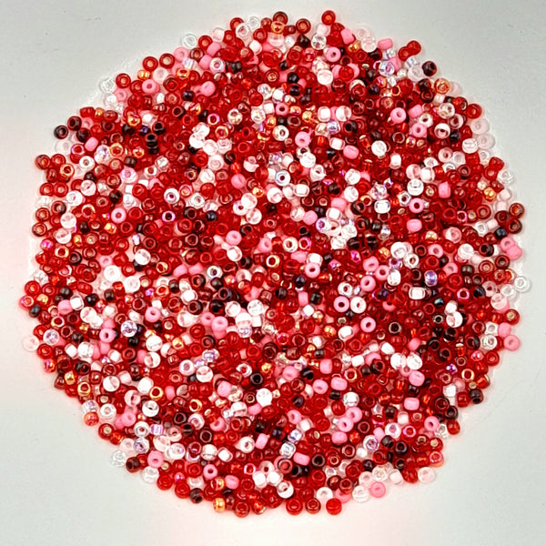 Miyuki Seed Beads Size 11 Strawberry Fields Mix 7.5gm Bag