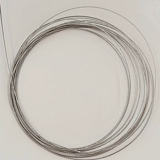 Tigertail Flexible Wire 0.45mm Silver 3m