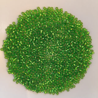 Japanese Seed Beads Size 11 Silver Lined Lime Green 7.5gm Bag
