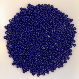 Japanese Seed Beads Size 8 Navy Blue 7.5gm Bag