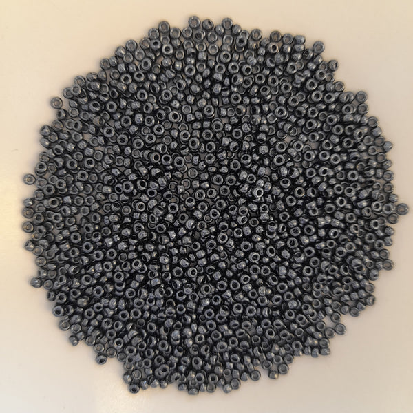 Miyuki Seed Beads Size 11 Black Hematite 7.5gm Bag
