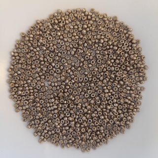 Miyuki Seed Beads Size 11 Duracoat Galvanised Pewter 7.5gm Bag