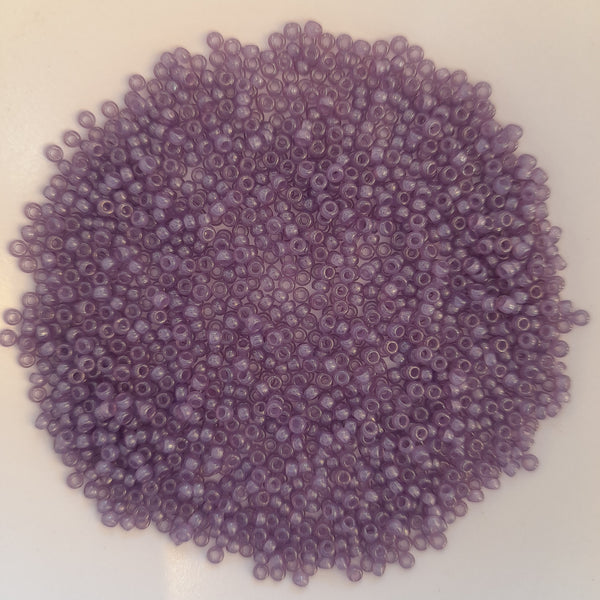 Miyuki Seed Beads Size 11 Lavender 7.5gm Bag