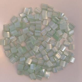Miyuki Tila Beads Seafoam Green 7.5gm Bag