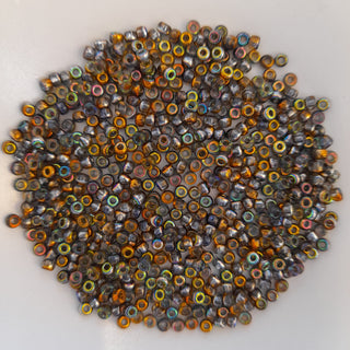 Miyuki Seed Beads Size 8 Crystal Magic Copper 7.5gm Bag