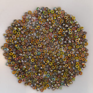 Miyuki Seed Beads Size 8 Crystal Magic Green 7.5gm Bag