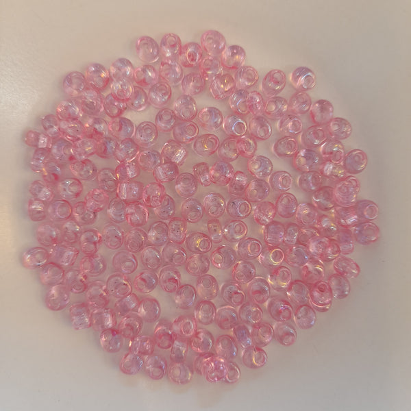 Miyuki Magatama Beads 4mm Bubble Gum Pink 7.5gm Bag