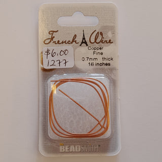 French Wire Copper Fine (0.7mm Width)