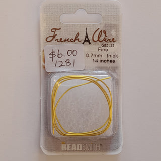 French Wire Gold Fine (0.7mm Width)