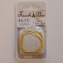 French Wire Gold Heavy (1.1mm Width)