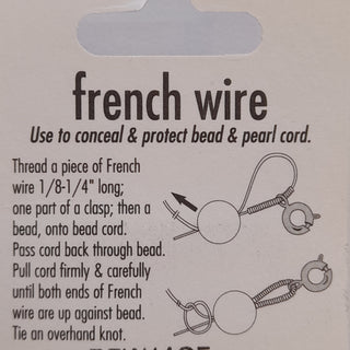 French Wire New Gold Fine (0.7mm Width)