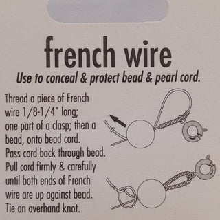 French Wire Silver Extra Heavy (1.8mm Width)