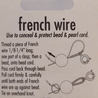 French Wire Silver Fine (0.7mm Width)