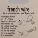 French Wire Vintage Bronze Fine (0.7mm Width)