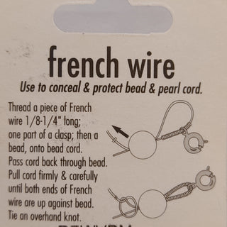 French Wire Vintage Bronze Medium (0.9mm Width)
