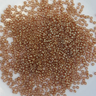 Miyuki Seed Beads Size 15 Topaz Gold Lustre 3gm Bag