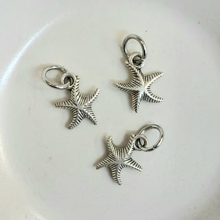 Charm-Silver Starfish