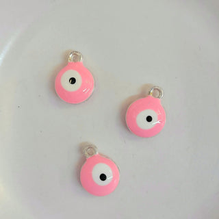 Buy pink Charm-Enamel Evil Eye