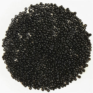 Miyuki Seed Beads Size 11 Black 7.5gm Bag