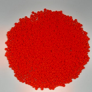 Miyuki Seed Beads Size 11 Opaque Vermillion Red 7.5gm Bag