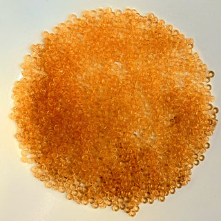 Miyuki Seed Beads Size 11 Transparent Light Topaz 7.5gm Bag