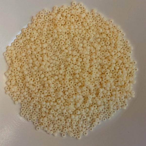 Miyuki Seed Beads Size 11 Ivory Pearl Ceylon 7.5gm Bag
