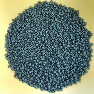 Miyuki Seed Beads Size 11 Matte Slate Blue 7.5gm Bag