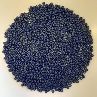 Miyuki Seed Beads Size 11 Matte Cobalt 7.5gm Bag