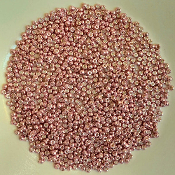 Miyuki Seed Beads Size 11 Galvanised Rose 7.5gm Bag
