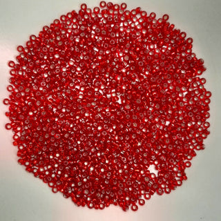 Miyuki Seed Beads Size 11 Silver Lined Ruby Red 7.5gm Bag