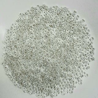 Miyuki Seed Beads Size 11 Silver Lined Clear Crystal 7.5gm Bag