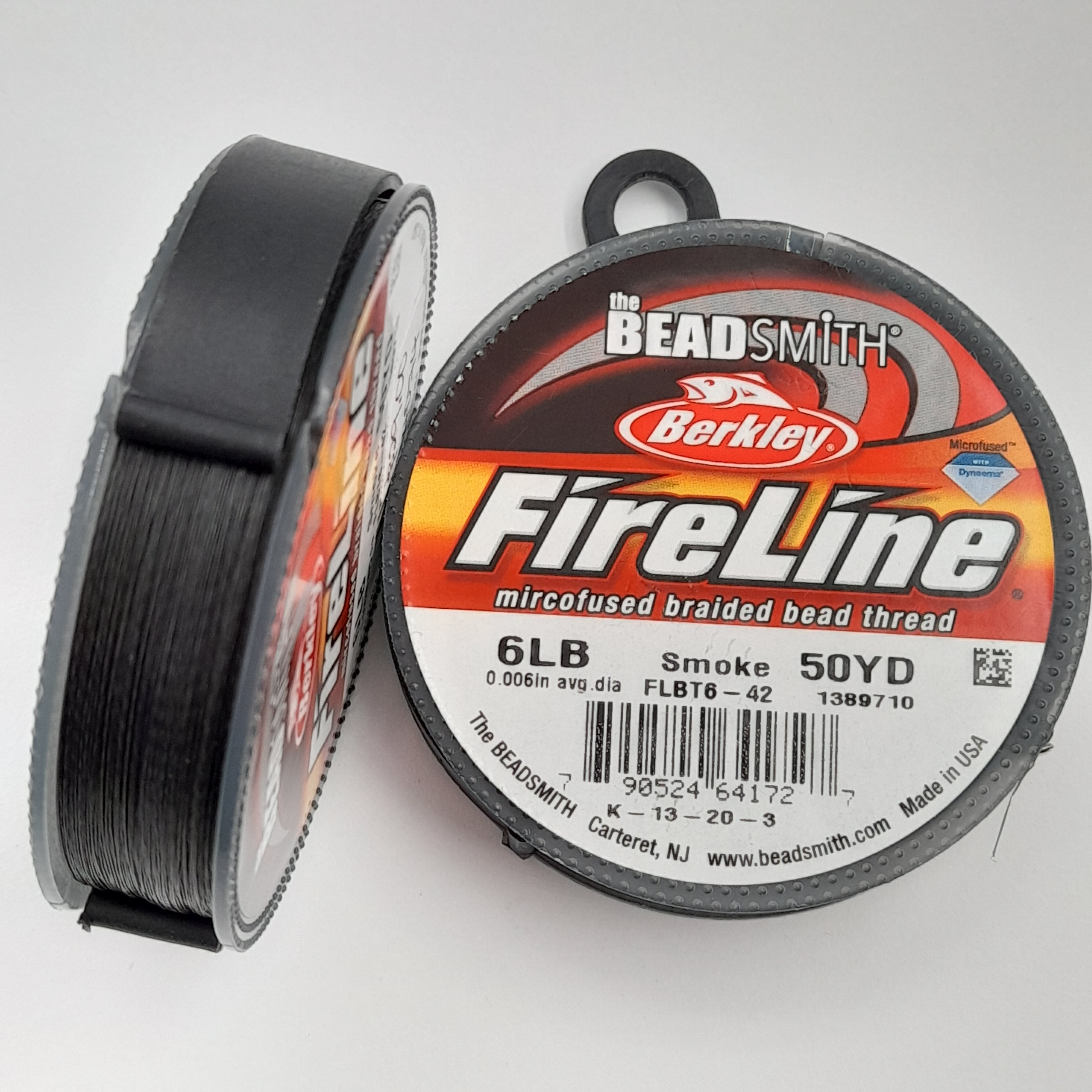 Fireline Thread 6lb Smoke Grey 50 Yards | Beadazzle NZ