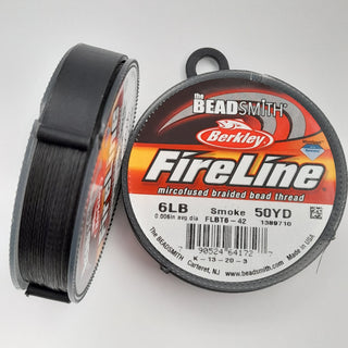 Fireline Thread 6lb Smoke Grey 50 Yards