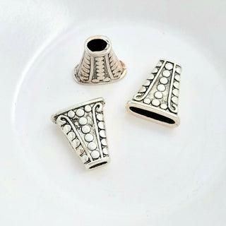 Findings - 15x18mm Bead Cone Silver