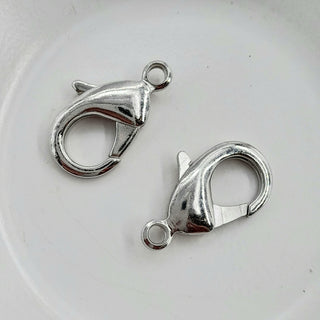 Findings - Lobster Claw Clasp Silver 27mm