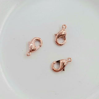 Findings - Lobster Claw Clasp Rose Gold 11mm