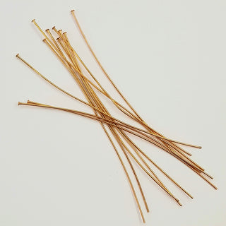 Findings - 80mm Wire Head Pin Gold