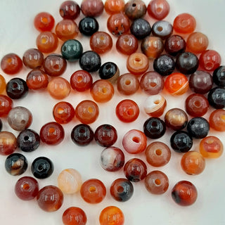 Red Agate 6mm Round